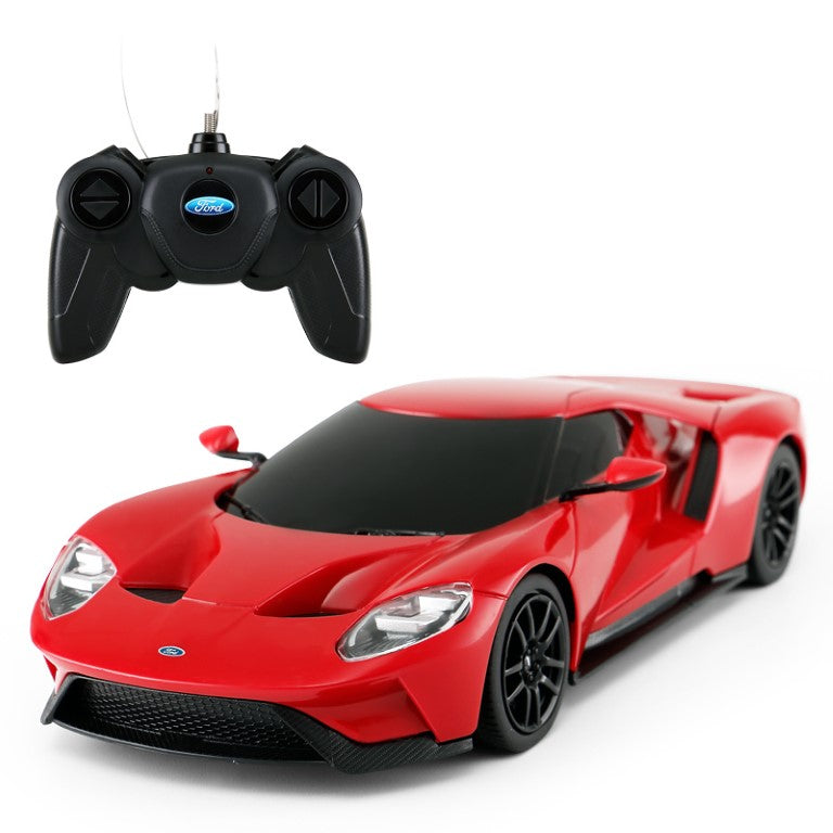 Se Ford GT Fjernstyret Bil 1:24 ✔ Kæmpe udvalg i Rastar - Køb online på udsalg og tilbud lige nu ✔ Billig fragt og hurtig levering - Varenummer: MMAction-20878200 og 6930751314146 på lager - Udsalg på Fjernstyret Biler, Mindre Op til 57% rabat - Over 2.739 mærker samlet ét sted