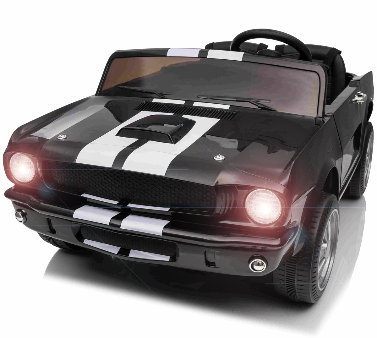 Se Ford Mustang Shelby GT350 Elbil Til børn 21,6V m/Lædersæde, Gummihjul ✔ Kæmpe udvalg i Megaleg - Køb online på udsalg og tilbud lige nu ✔ Lav fragtpris og hurtig levering - Varenummer: MMAction-28384 og 5712548283849 på lager - Udsalg på Elbiler til Børn 21-24V Spar stort – op til 71% - Eksklusivt udsalg på over 2.739 mærker