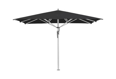 Fortello LED AKU 350x350m, uden frisekant - Sort