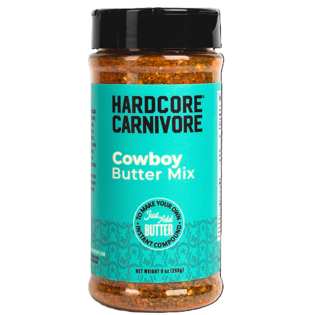 Hardcore carnivore Cowboy Butter Mix krydderiblanding, 255 gram