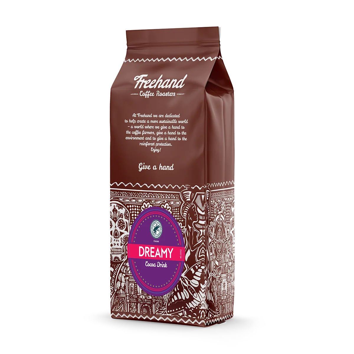 Freehand Cocoa Dreamy kakaopulver til chokoladedrik, 1 kg