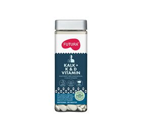 Se Futura Kalk + K & D vitamin 300 tab. ✔ Kæmpe udvalg i Futura - Køb online på udsalg og tilbud lige nu ✔ Hurtig levering til lave fragtpriser - Varenummer: Helsegrossisten-53715 og 5702071502890 på lager - Udsalg på Sundhed > Mærker > Orkla Care A/S Spar helt op til 79% - Stort udsalg på over 739 mærker