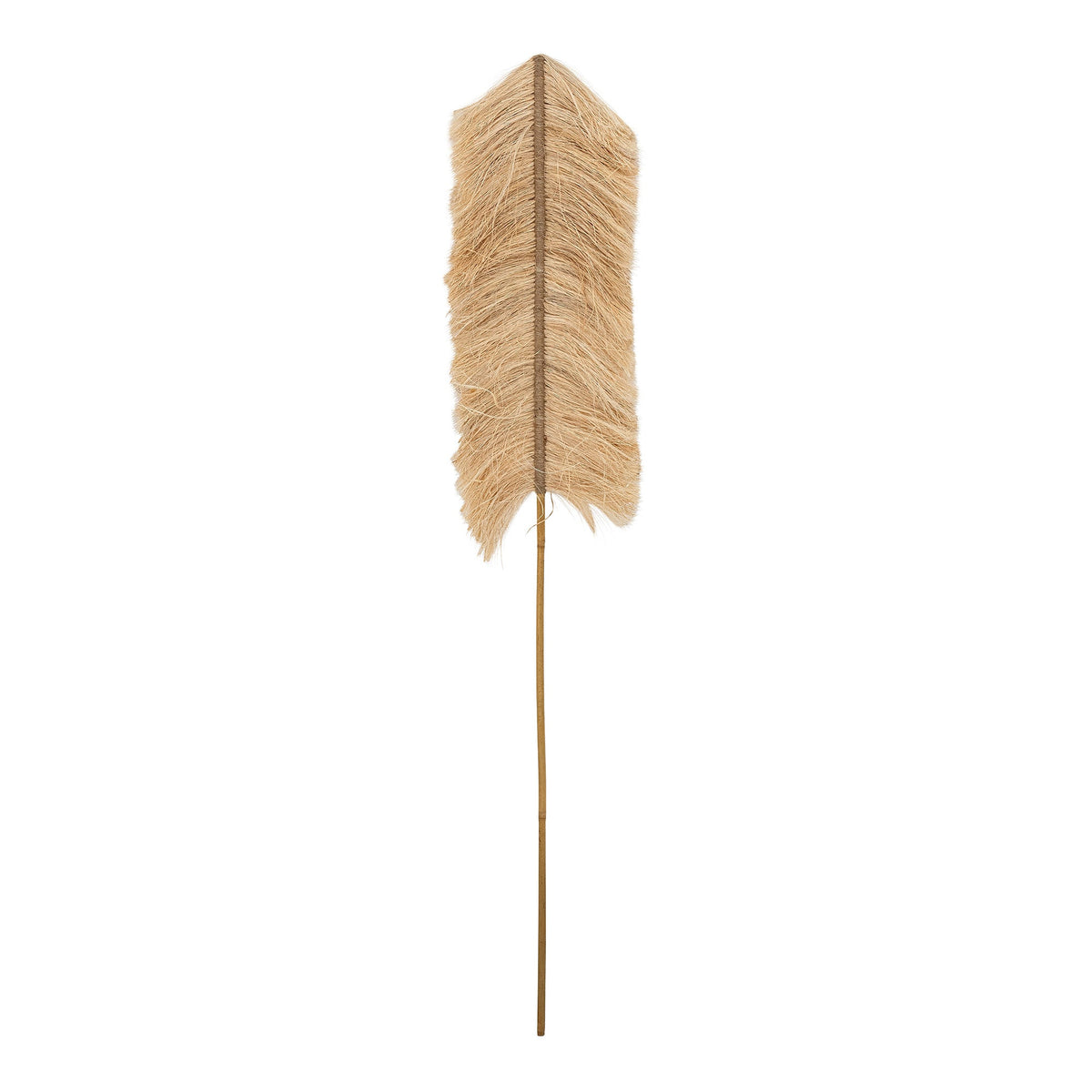Bloomingville Rina vægdekoration i bananblad inspireret af en fjer