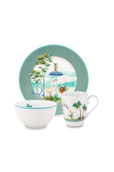 Se billigt tilbud på Jolie Blue Breakfast Set (3 dele) fra Pip Studio. Spar op til 55% på udsalg. Hurtig levering (1-2 hverdage) og billig fragt. Varenummer: CADEC-51.020.177.