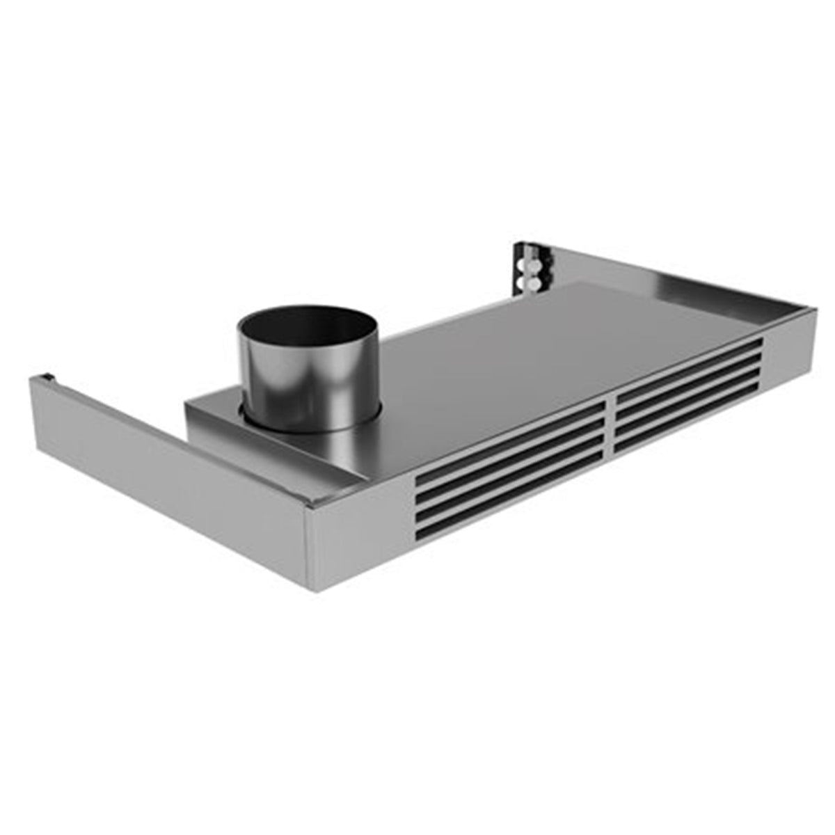 Bertazzoni sokkelsæt i rustfrit stål til komfur på 91 cm i højden og 100 cm i bredden