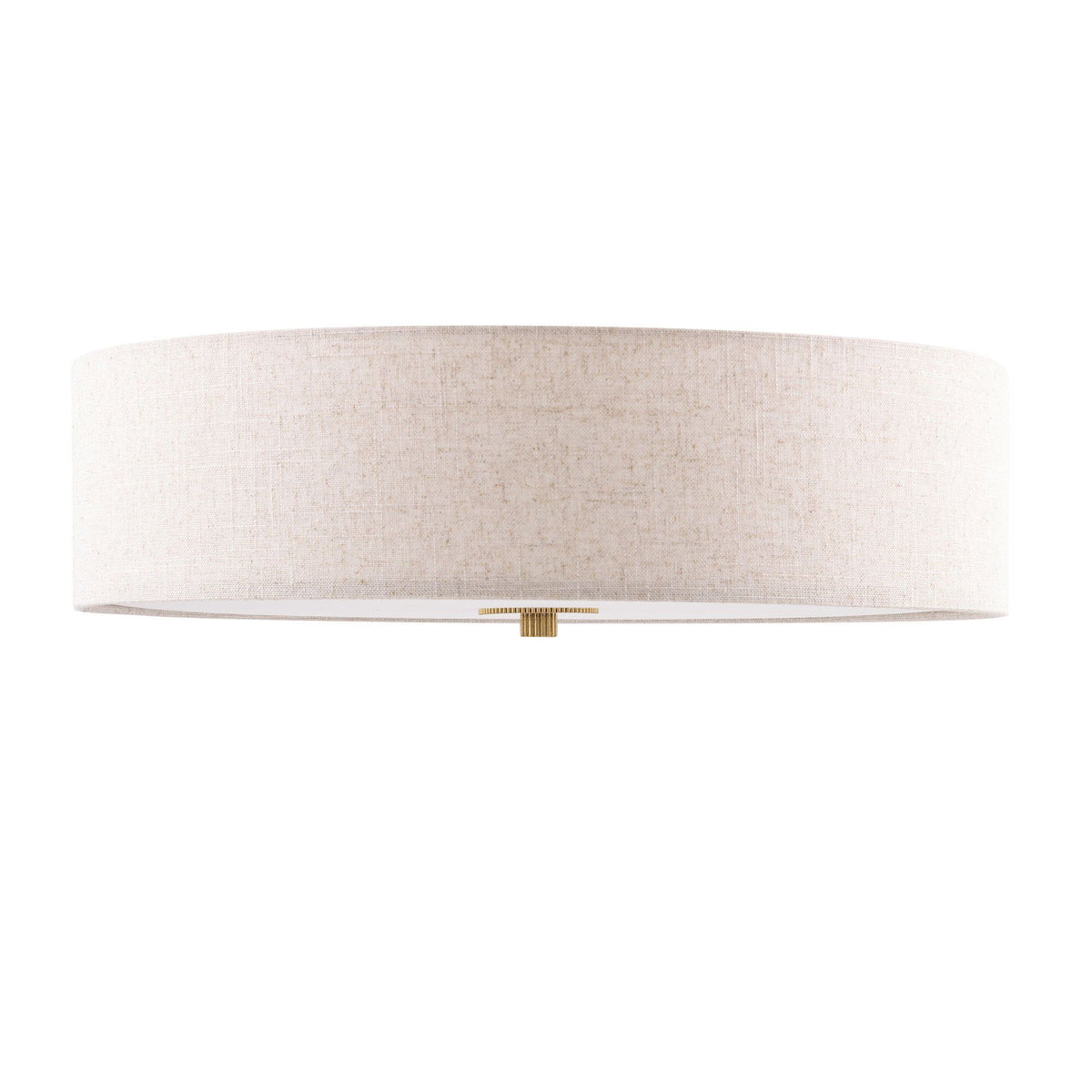 Beige Noah plafond på 35 cm i linned fra Globen Lighting