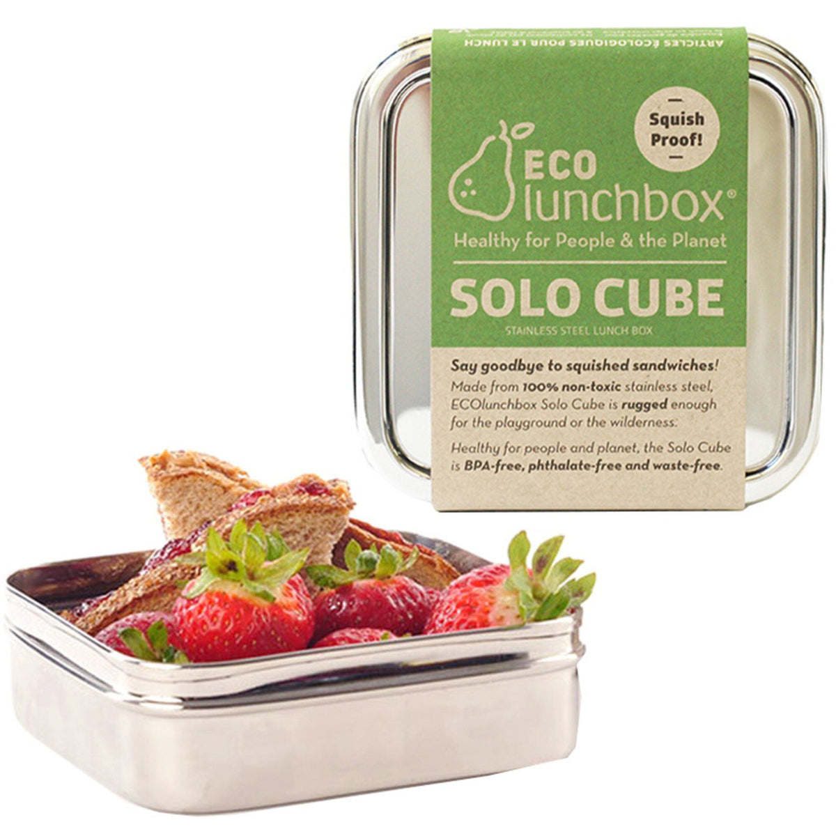 Solo Cube madkasse på 620 ml fra Ecolunchbox