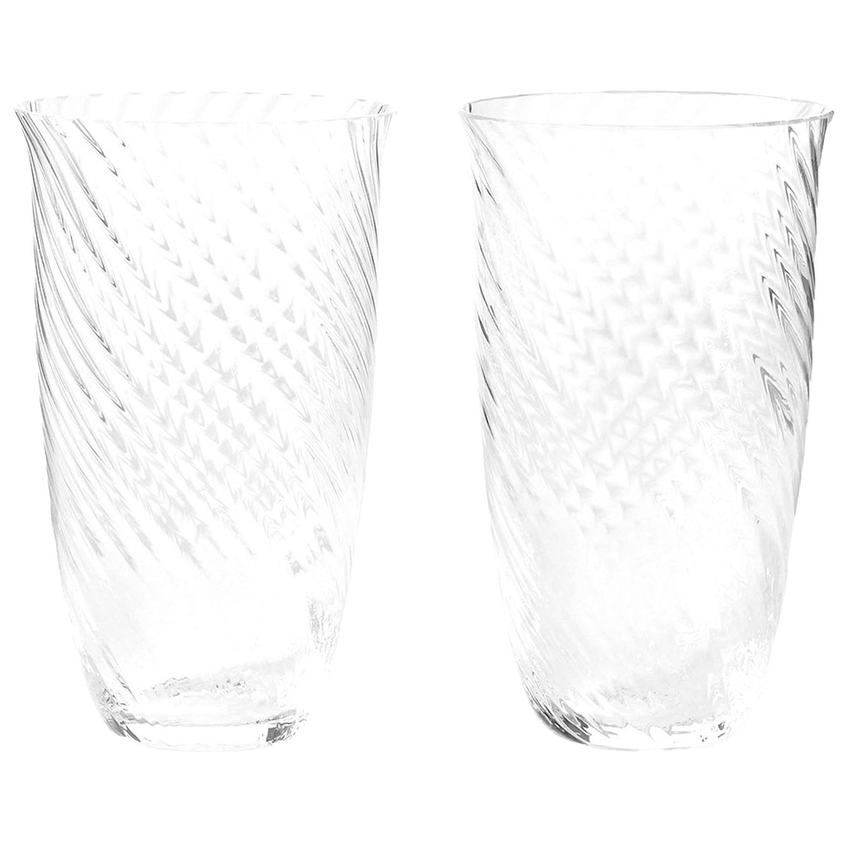 To klare &Tradition Collect glas på 165 ml med diskret hvirvelmønster