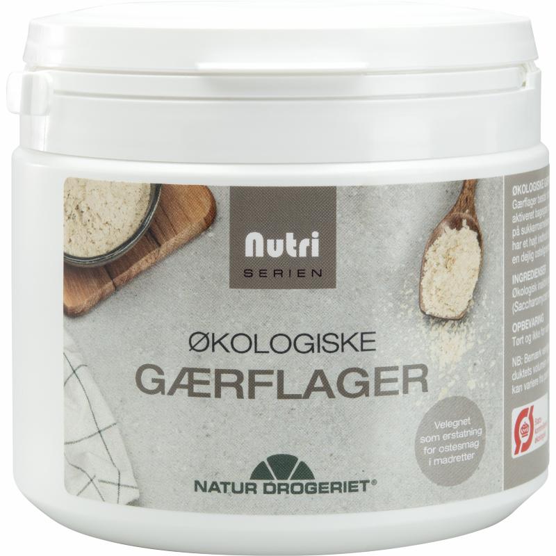 Pakning med økologiske inaktive gærflager, 100 g, fra Natur-Drogeriet