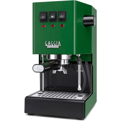 Se Gaggia Classic Evo Pro espressomaskine, grøn ❤ Stort online udvalg i Gaggia ❤ Meget billig fragt og hurtig levering: 1 - 2 hverdage - Varenummer: KTO-EP117010 og barcode / Ean: '8720389028472 på lager - Udsalg på Espressomaskine Spar op til 56% - Over 1354 kendte mærker på udsalg