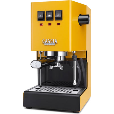Se Gaggia Classic Evo Pro espressomaskine, gul ❤ Stort online udvalg i Gaggia ❤ Meget billig fragt og hurtig levering: 1 - 2 hverdage - Varenummer: KTO-EP118010 og barcode / Ean: '8720389028465 på lager - Udsalg på Espressomaskine Spar op til 55% - Over 1354 kendte mærker på udsalg