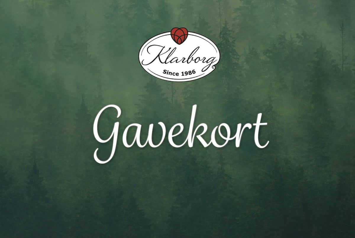Klarborg Gavekort - kr 150.00
