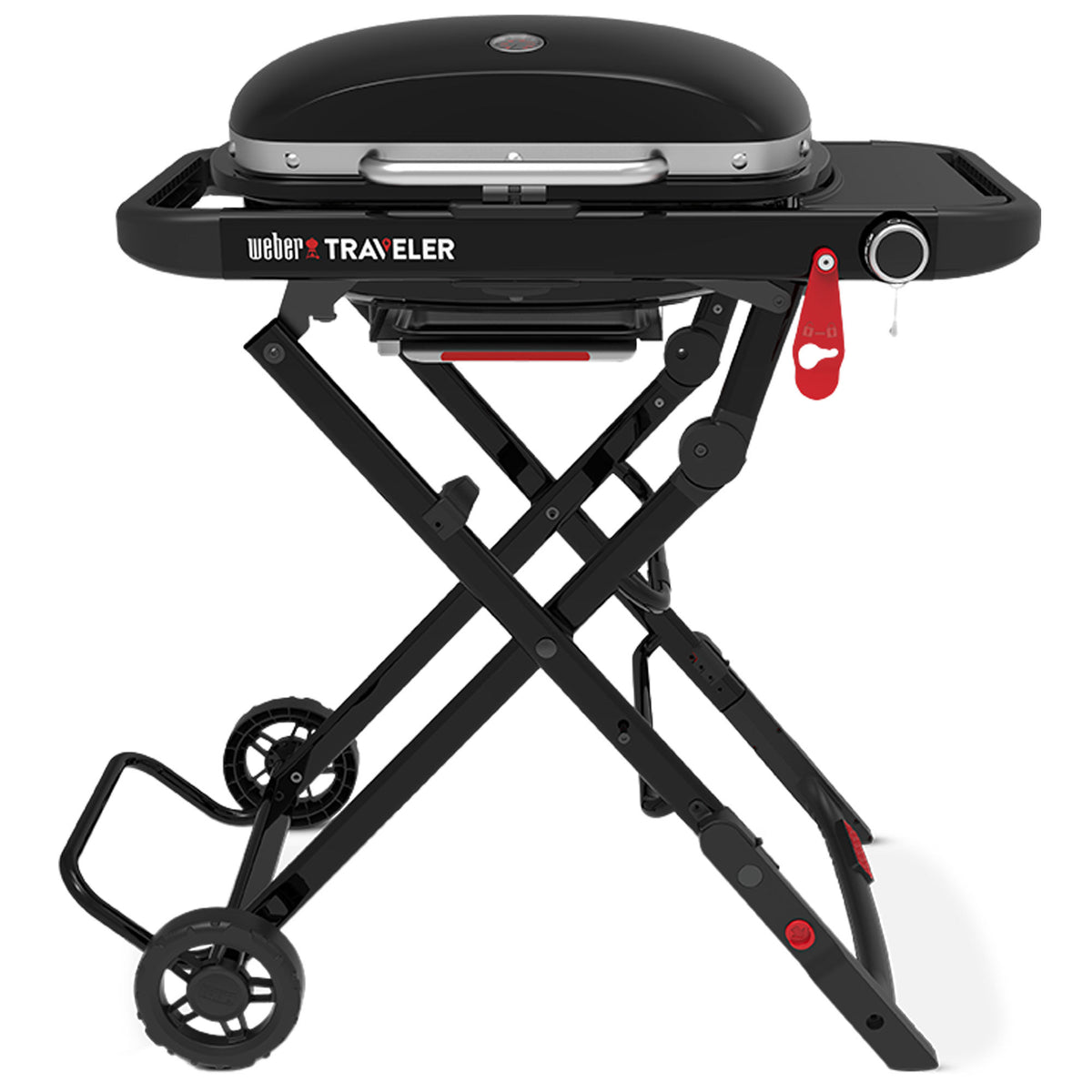 Weber Traveler Compact gasgrill til camping, roadtrips og altanen