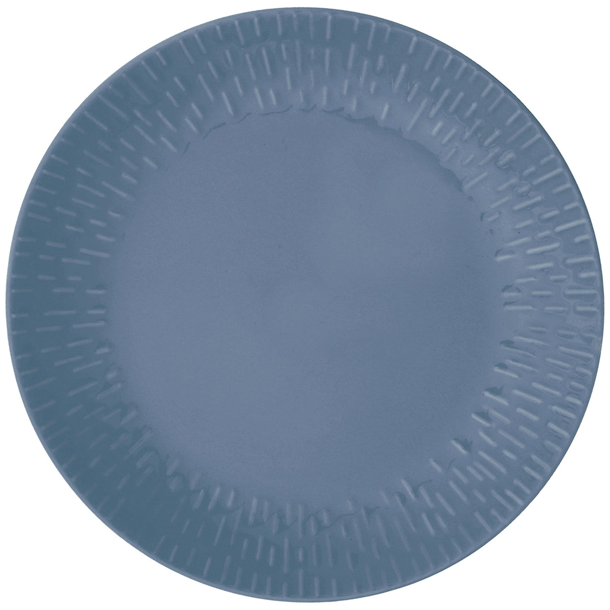Aida Confetti tallerken 24 cm i den blå farve blueberry