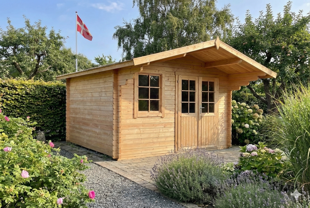 Emma 1 havehus på 10,4 m² fra Sølund Huse