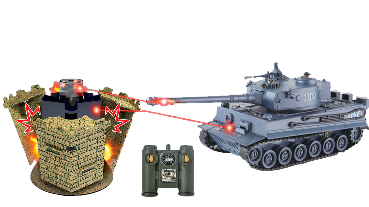 Se German Tiger Fjernstyret Tank 1:28 VS Fort 40Mhz ✔ Kæmpe udvalg i Zegan - Køb online på udsalg og tilbud lige nu ✔ Billig fragt og hurtig levering - Varenummer: MMAction-14701 og 5712548147011 på lager - Udsalg på Fjernstyret Tanks IR Få op til 63% i rabat - Shop udsalg fra mere end 1.798 mærker