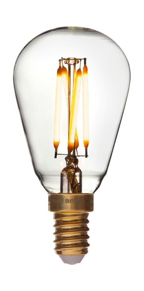 E14 LED Mini Edison pære på 2,5 W fra Danlamp