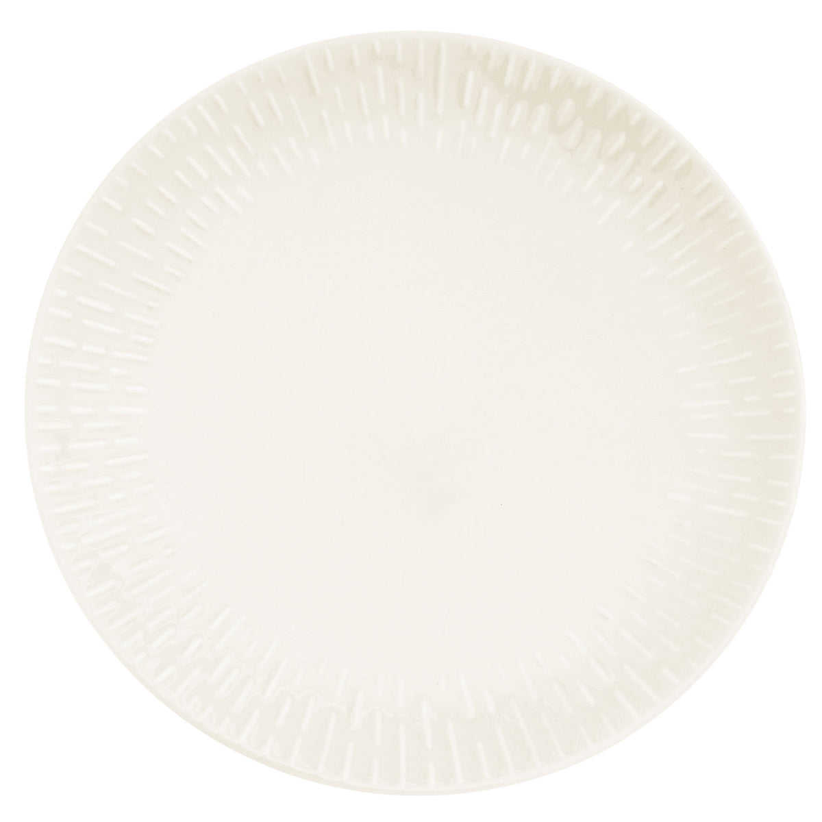 Aida Confetti middagstallerken 27,5 cm i den cremefarvede nuance vanilla