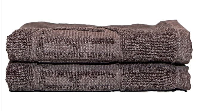 DRT Hotel kvalitets håndklæder 40x70 cm. Grey 2 stk