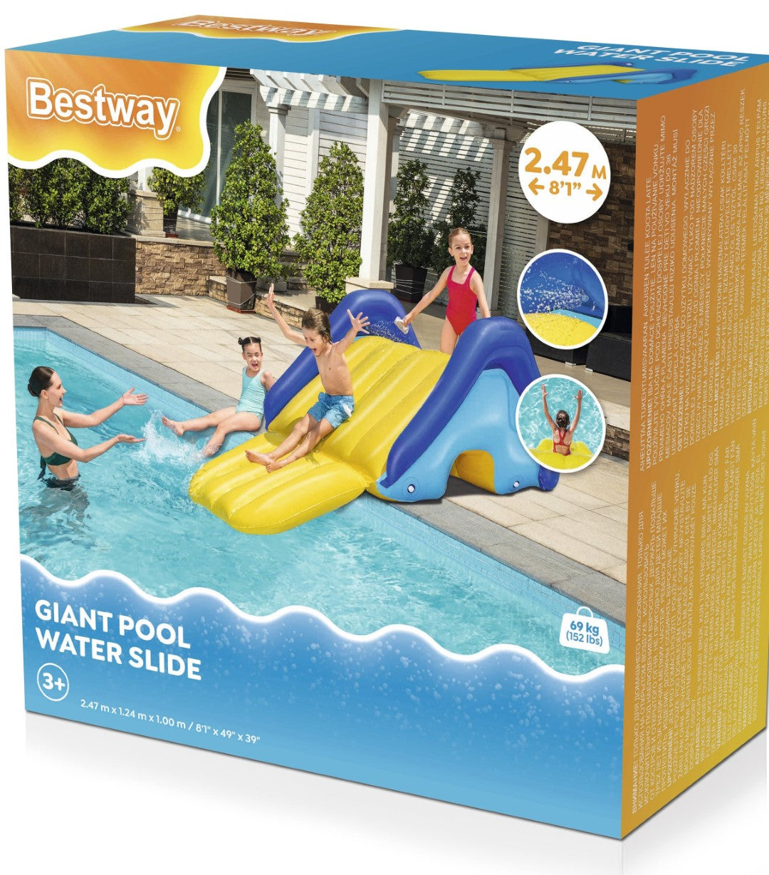 Se Gigant Oppustelig Poolvandrutsjebane 247 x 124m x 100 cm ✔ Kæmpe udvalg i Bestway - Køb online på udsalg og tilbud lige nu ✔ Hurtig levering til lave fragtpriser - Varenummer: MMAction-17852453 og 6941607325223 på lager - Udsalg på Luftmadras og leg til pool Spar stort – op til 71% - Over 2.739 kendte mærker på stort udsalg