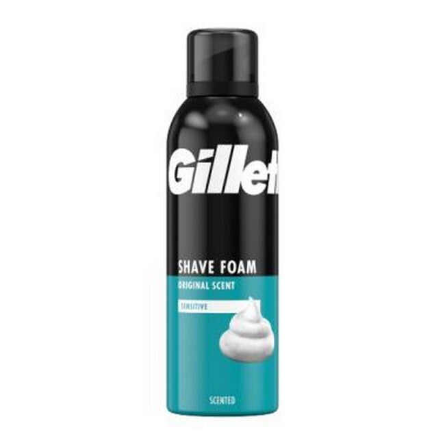 Gillette Shave Foam Sensitive Skin barberskum på 200 ml
