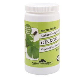 Natur-Drogeriet Ginkgo kapsler, pakke med 90 stk.