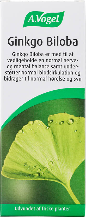 Se A. Vogel Ginkgo Biloba 100 ml. ✔ Kæmpe udvalg i A. Vogel - Køb online på udsalg og tilbud lige nu ✔ Billig fragt og hurtig levering - Varenummer: Helsegrossisten-1041 og 7610313410125 på lager - Udsalg på Sundhed > Øre og næse > Store besparelser – op til 71% - 2.739+ mærker til skarpe priser