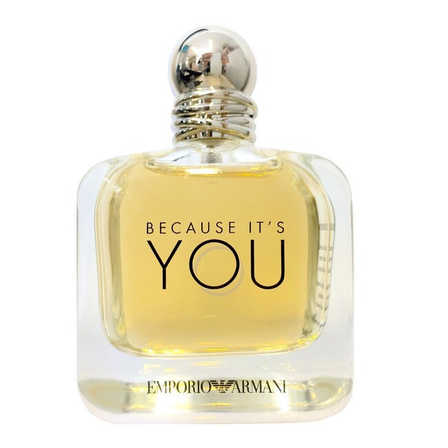 Flaske med Emporio Armani Because It's You eau de parfum spray, 50 ml