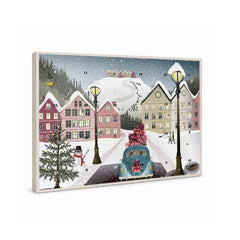 Giving Deer lille julekalender med chokolade til 24 dage