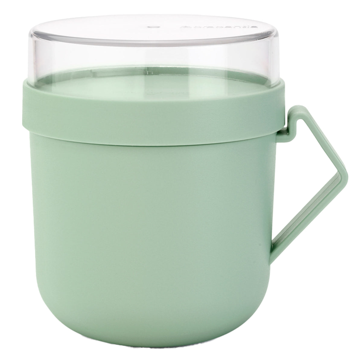 Lysegrønt Brabantia Make & Take suppekrus i Jade Green på 0,6 liter