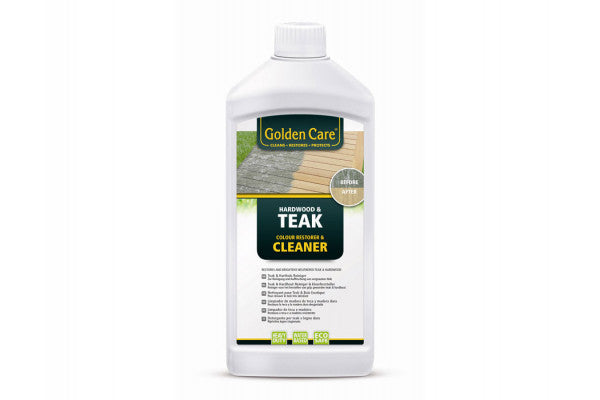 Se Golden Care Teak Cleaner - 1000 ml ❤ Hurtig levering til lave fragtpriser - Varenummer: Havemøbelland-DK3779 - Udsalg på DIVERSE - Plejemidler Spar stort – op til 59% - Eksklusivt udsalg på over 2.739 brands