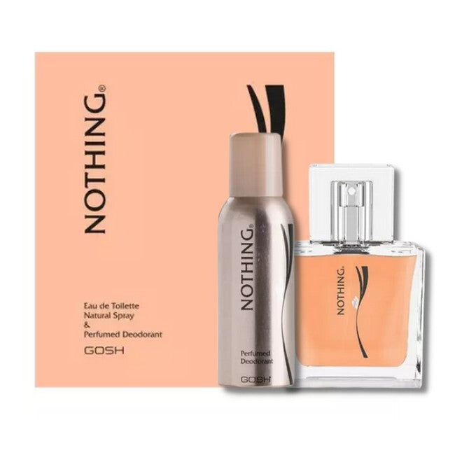 Gosh Nothing gavesæt med eau de toilette og deodorant spray