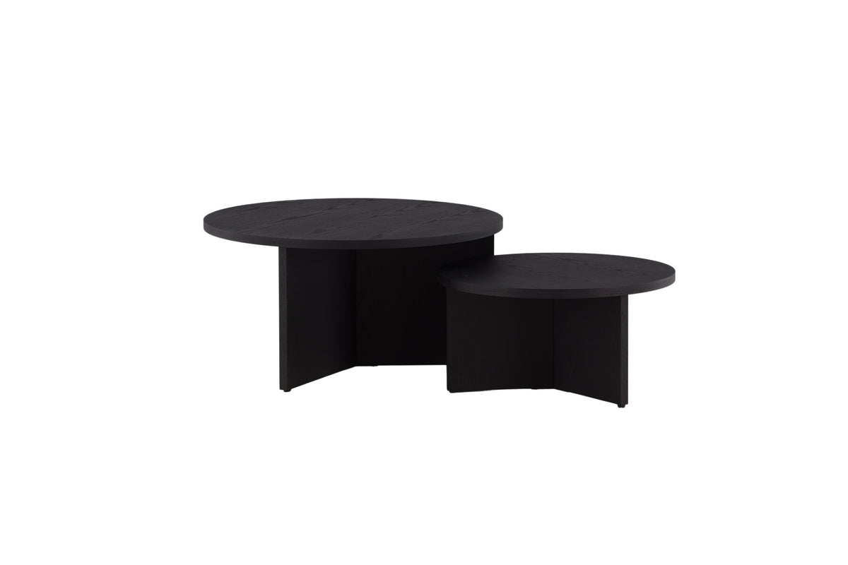 Se VENTURE DESIGN Saltö sofabord, rund - sort MDF med finér (sæt med 2) ❤ Kæmpe udvalg i Venture Design - Køb online på udsalg og tilbud lige nu ❤ Meget billig fragt og hurtig levering: 1 - 2 hverdage - Varenummer: Boboonline-112292 og barcode / Ean: 7340220864666 på lager - Udsalg på Møbler,Borde,Sofaborde,
Møbler,
Borde,
Runde sofaborde,
Sorte sofaborde,
Dagligstue, Spar op til 51% - Over 785 kendte brands på udsalg