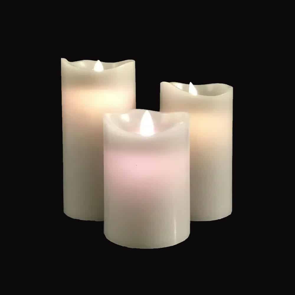 Se LED blok stearinlys - 3 stk. - 12/15/17 cm - m/3D flamme - (Flere farver) - Grå ✔ Kæmpe udvalg i Satana - Køb online på udsalg og tilbud lige nu ✔ Billig fragt • Hurtig levering - Varenummer: Satana-1161320 på lager - Udsalg på Børn > Hårpleje/Kur > Australian Bodycare Spar stort – op til 53% - Over 2.739 kendte brands på stort udsalg