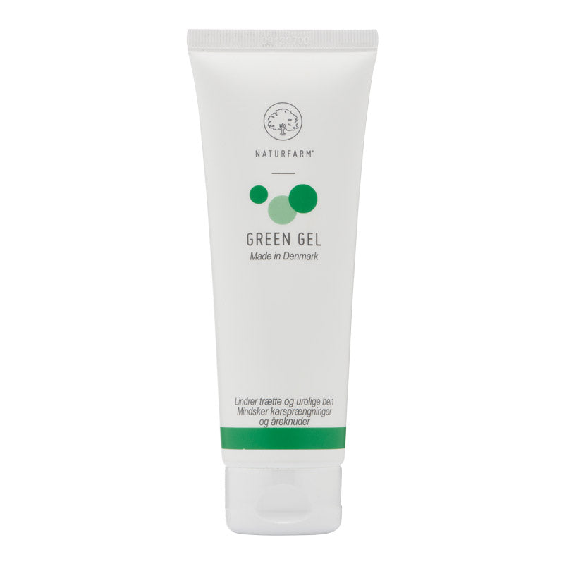Se NaturFarm Green Gel 125 ml. ✔ Kæmpe udvalg i NaturFarm - Køb online på udsalg og tilbud lige nu ✔ Billig fragt og hurtig levering - Varenummer: Helsegrossisten-9642 og på lager - Udsalg på Personlig pleje > Fodcreme > Spar helt op til 79% - Stort udsalg på over 739 mærker