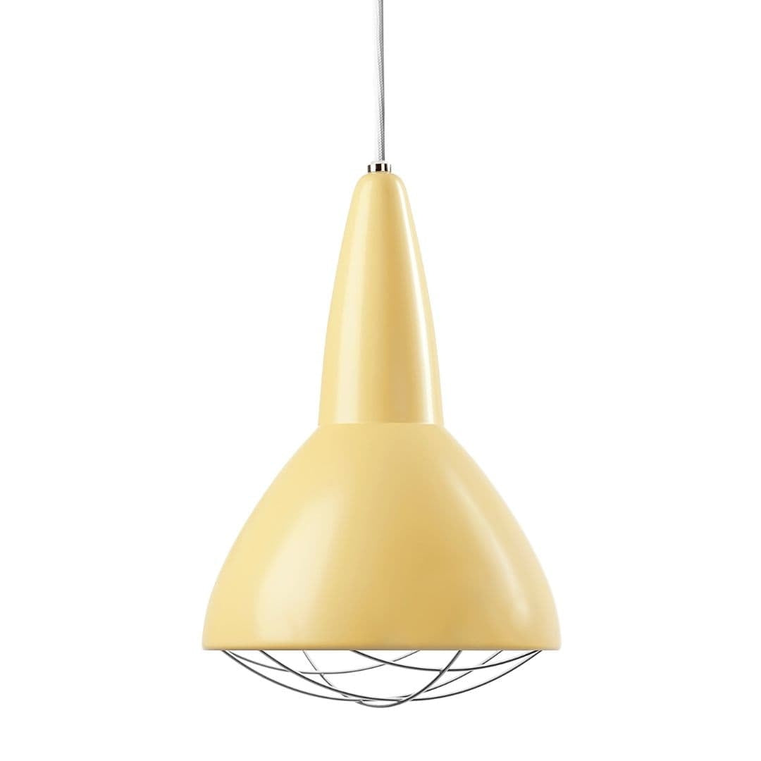 Gul Grid pendel fra CPH Lighting i industrielt design