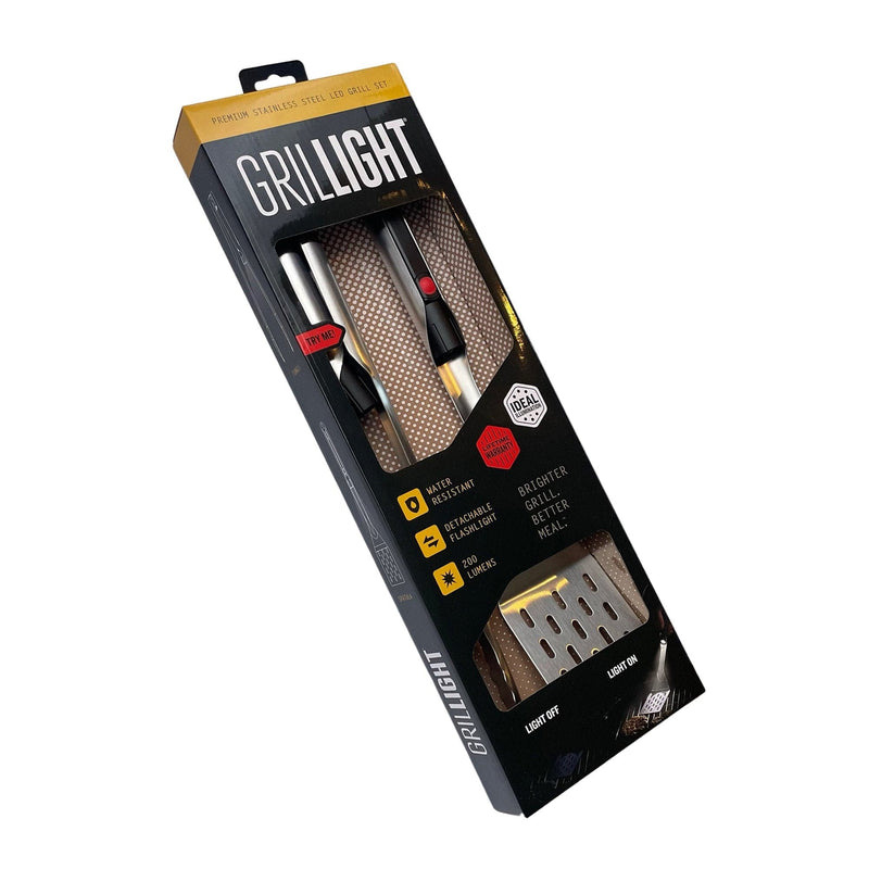 Se Grillight Redskabssæt 2-delt med LED-lampe ✔ Kæmpe udvalg i Grillight ✔ Meget billig fragt og hurtig levering: 1 - 2 hverdage - Varenummer: KTO-703 og barcode / Ean: &