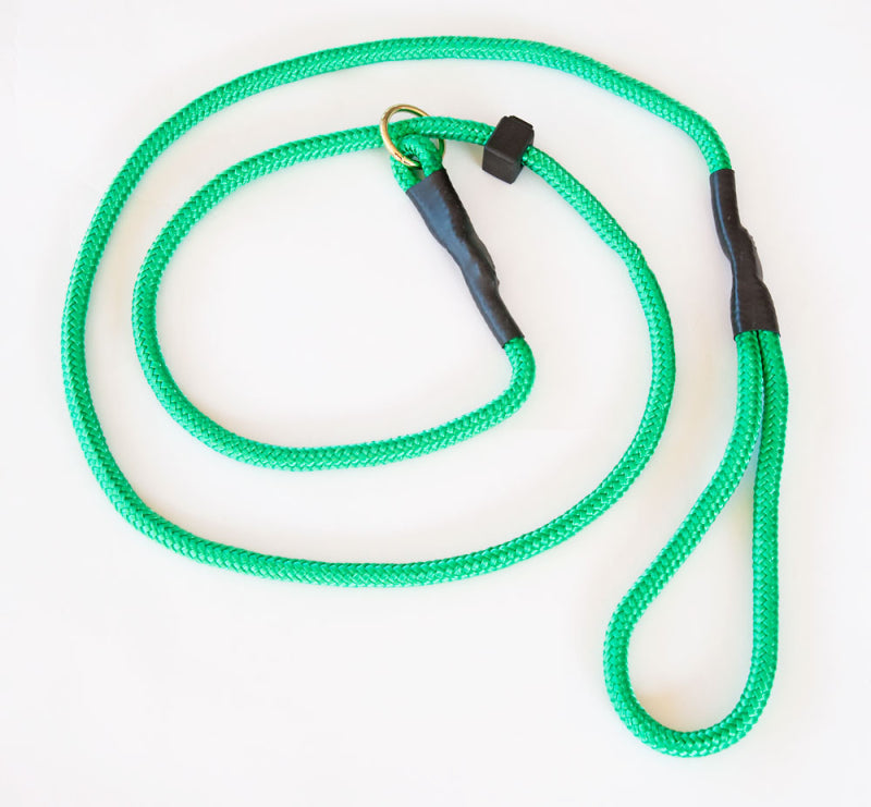 Grøn Retrieverline hundesnor, 8 mm x 140 cm
