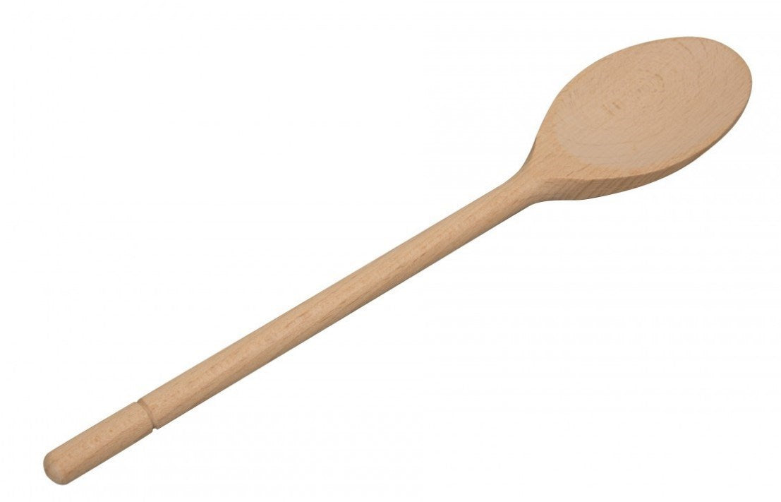 Grydeske i europæisk bøgetræ, 30 cm lang