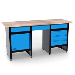 Güde Eco Line XL arbejdsbænk GW 6/1 med store skuffer og kabinet