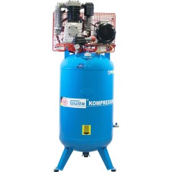 Opretstående Güde kompressor 800/11/270 ST med støbejernskedel på 270 liter