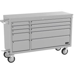 Güde værkstedsvogn GW 10 INOX i rustfrit stål med ti skuffer