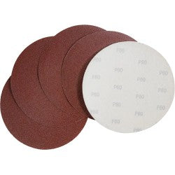 Güde velcro sliberondeller Ø230 mm i sæt med fem stykker til rondel- og båndsliber