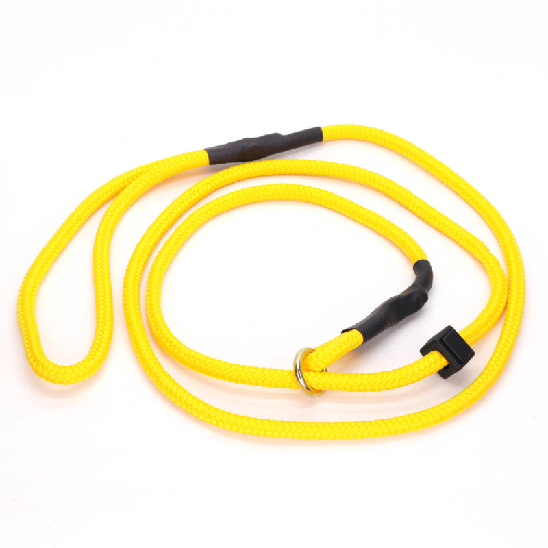 Gul Retrieverline hundesnor fra BLF-Hunting, 8 mm tyk og 140 cm lang