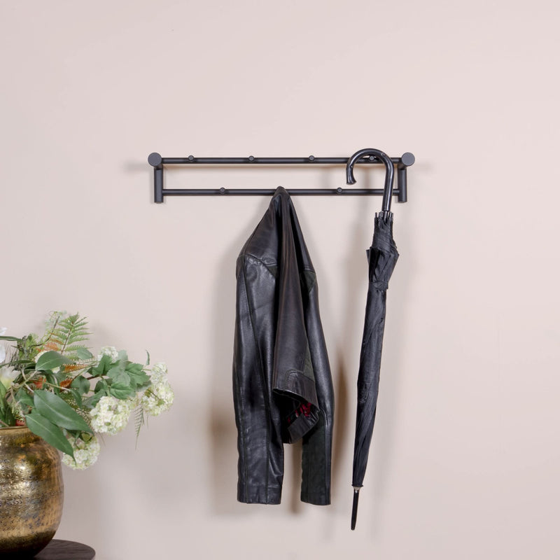 Se tilbud på Quatro Hattehylde i sort metal (67 cm) - Billigt udsalg! Hurtig levering (1-2 dage) & billig fragt. Varenummer: 3NDC-5125. Over 1354 brands på udsalg.