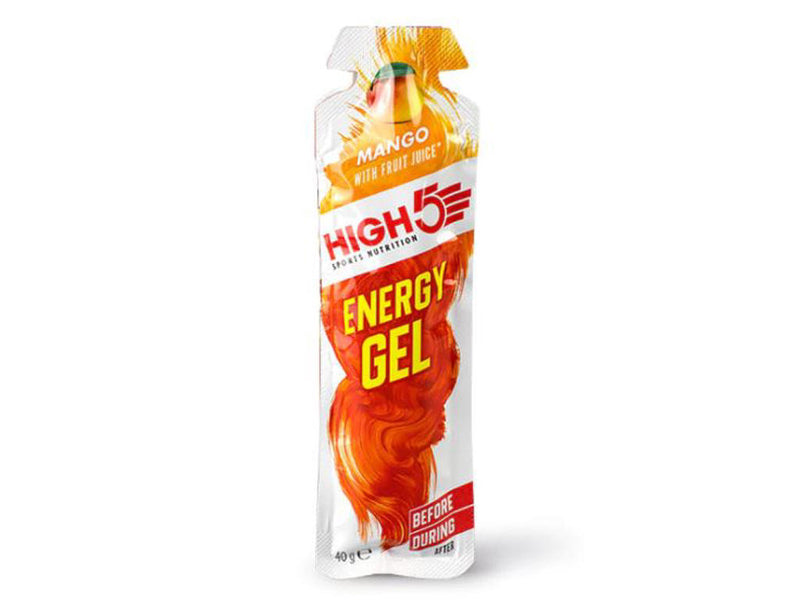 High5 Energy Gel - Energigel med mango - 1 kasse á 20 stk.