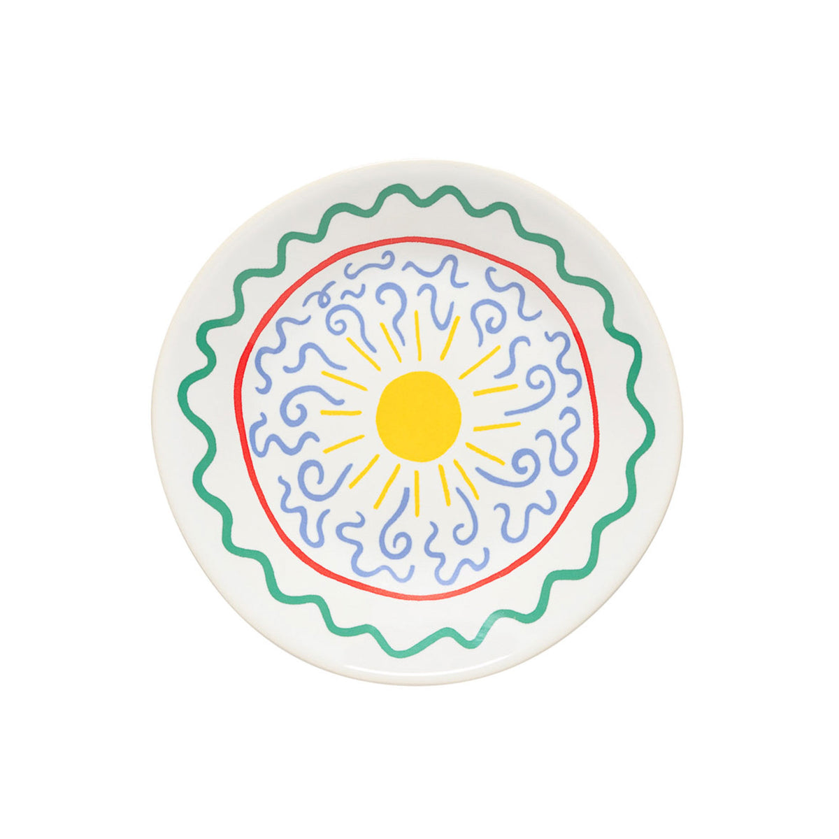 Costa Nova Summer Blizz tallerken i farven sun, 16 cm