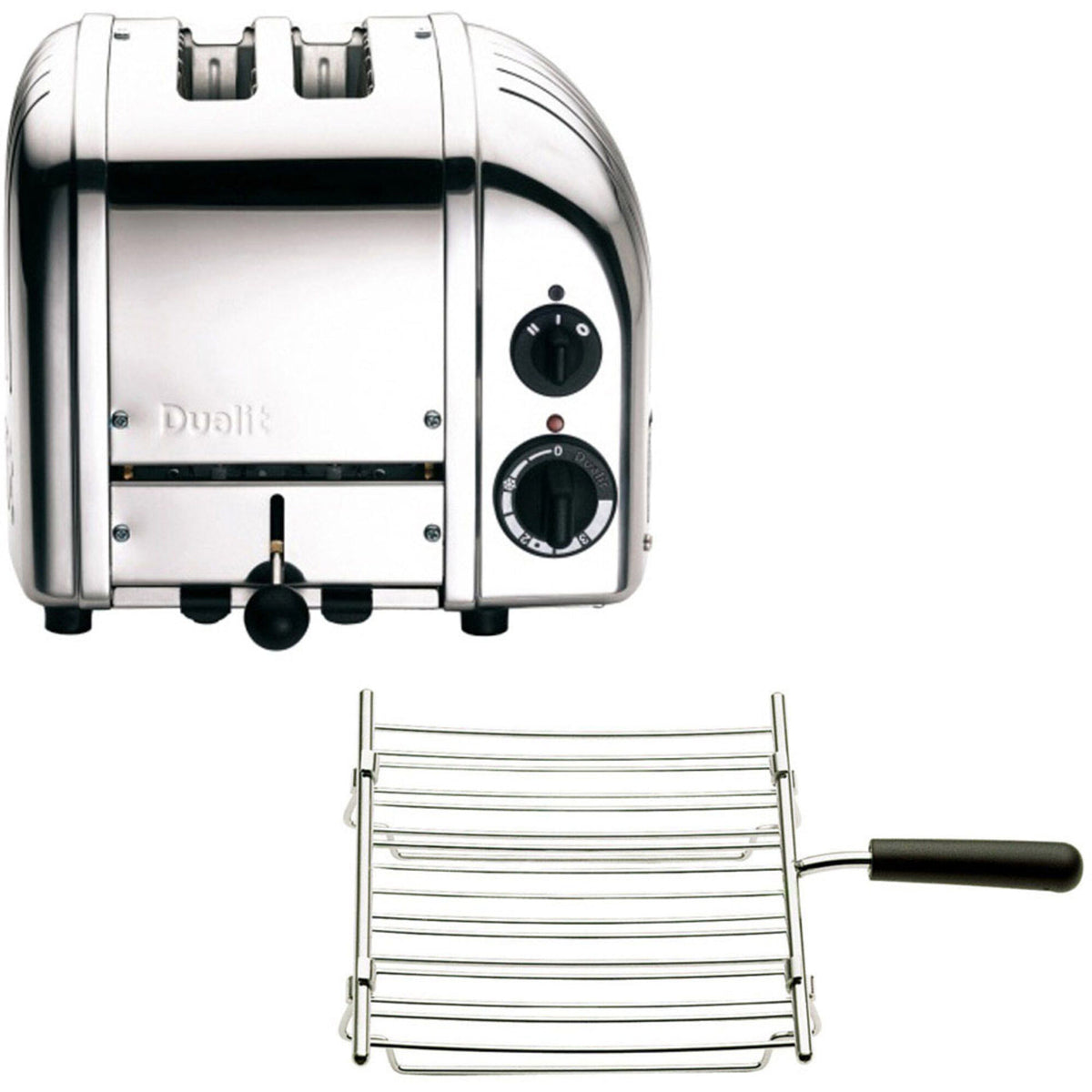 Dualit Classic brødrister til to skiver med grillfunktion i udgaven Original