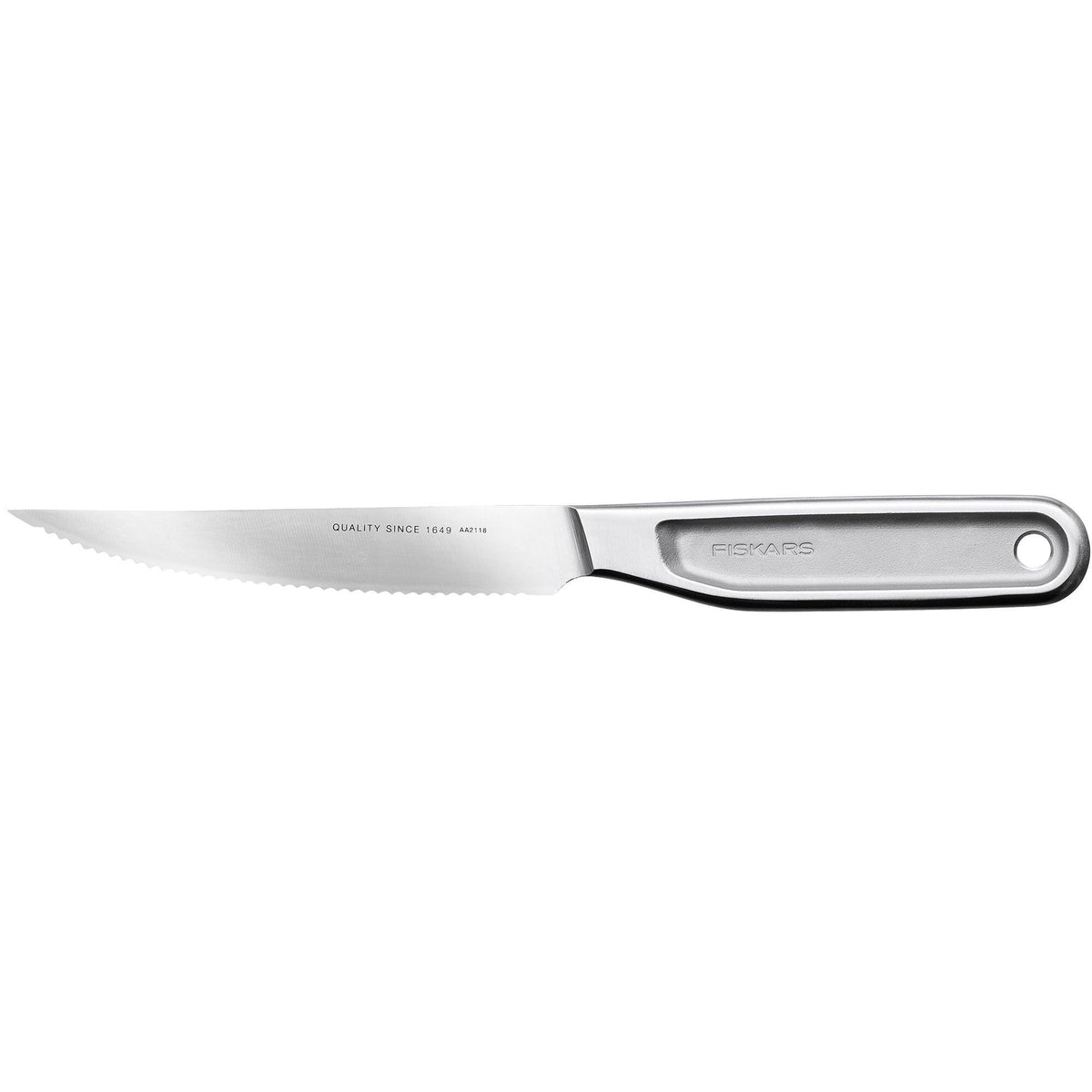 Fiskars All Steel tomatkniv med 12 cm tandet blad