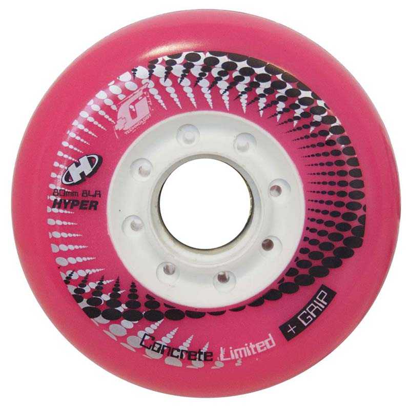 Hyper Concrete +G 84A Urban Hjul Pink 4-pak 72mm